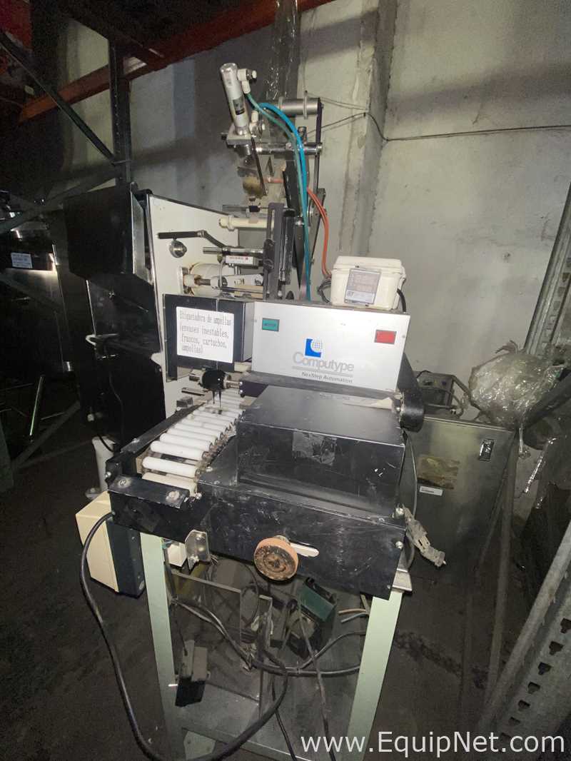 Computype LA2390 Automatic Horizontal Wraparound Labeling System