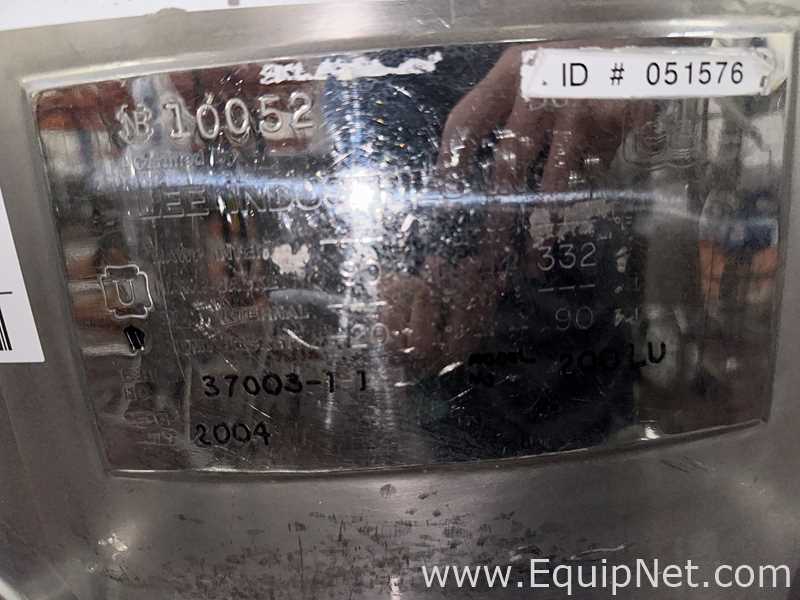Tanque aço inox Lee Industries, Inc. 200L U