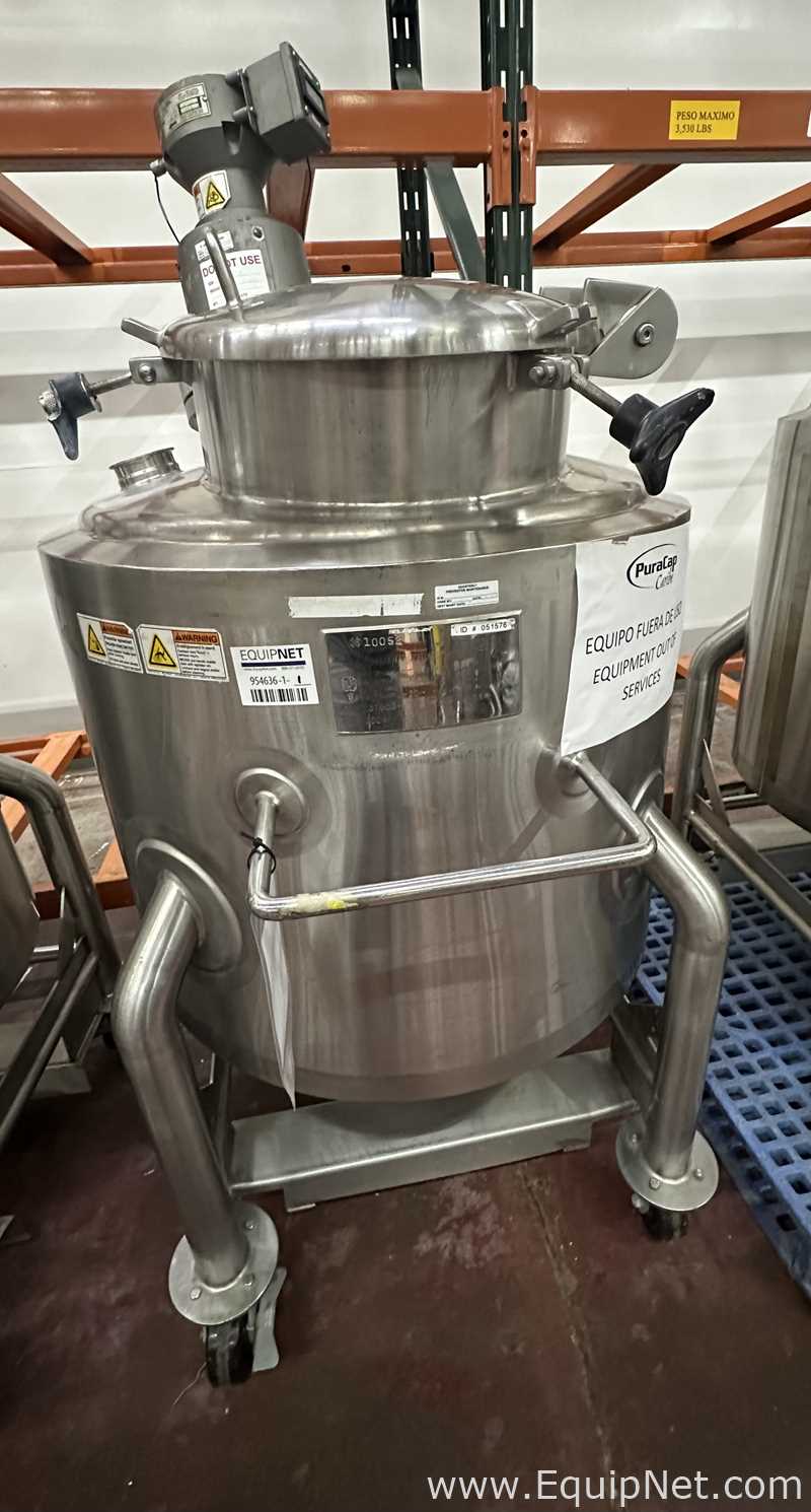 Tanque aço inox Lee Industries, Inc. 200L U