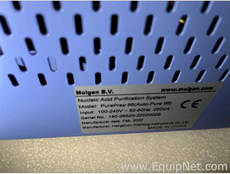 Unused Molgen PurePrep 96 Nucleic Acid Purification System