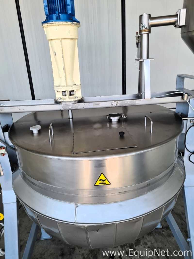 Jacketed mixer 450 L