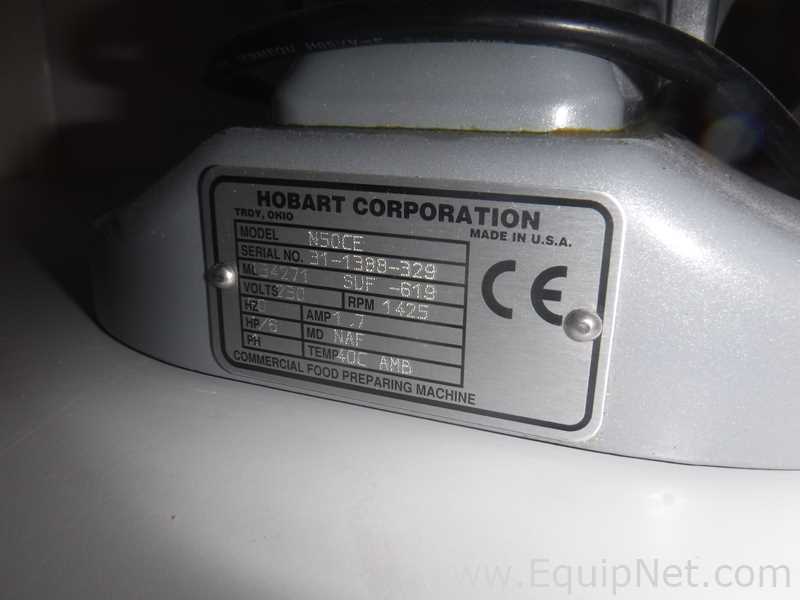 Lot of 2 Hobart N-50 Mixers