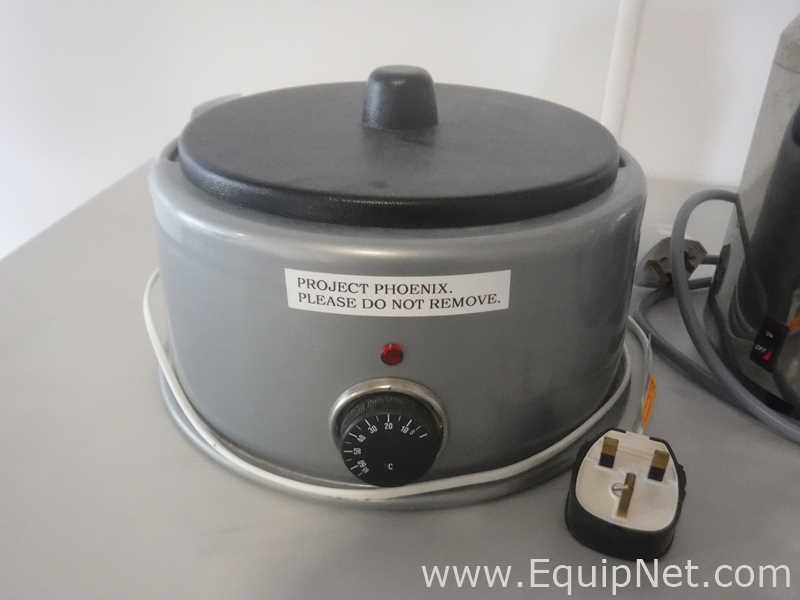 Lote de 3 Agitador / Parrilla Gallenkamp Magnetic Stirrer Thermostat Hotplate