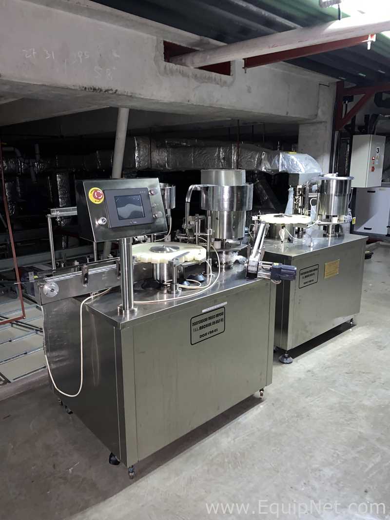 Jinzhou Longway SH-XGF-III Vial Filling Line With Filler And Sealer