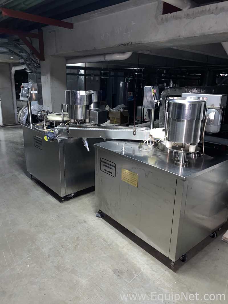 Jinzhou Longway SH-XGF-III Vial Filling Line With Filler And Sealer