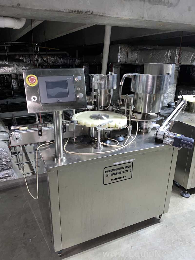 Jinzhou Longway SH-XGF-III Vial Filling Line With Filler And Sealer