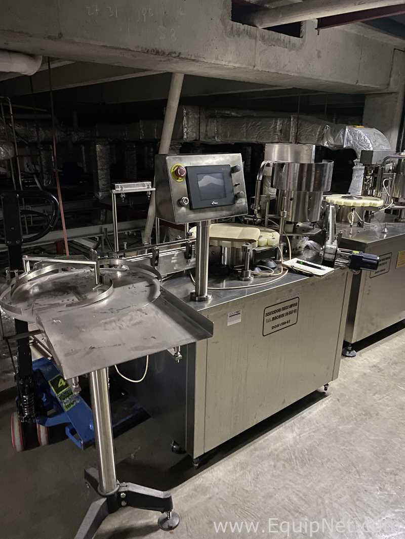 Jinzhou Longway SH-XGF-III Vial Filling Line With Filler And Sealer