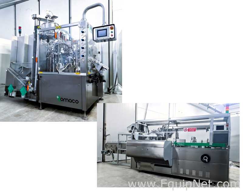 UNIPAC ROMACO MOD. UNIPAC 240 - AS 300 - Tube filling line
