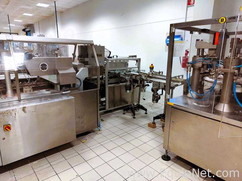 UNIPAC ROMACO MOD. UNIPAC 240 - AS 300 - Tube filling line