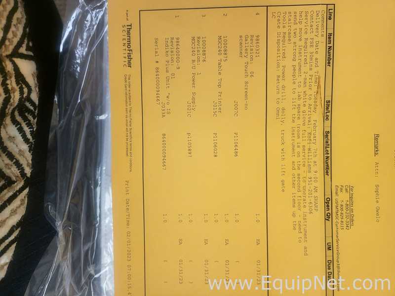 Thermo Fisher Indiko Plus Chemistry Analyzer