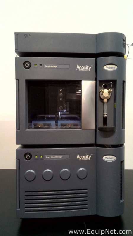 UPLC Waters Corporation Acquity