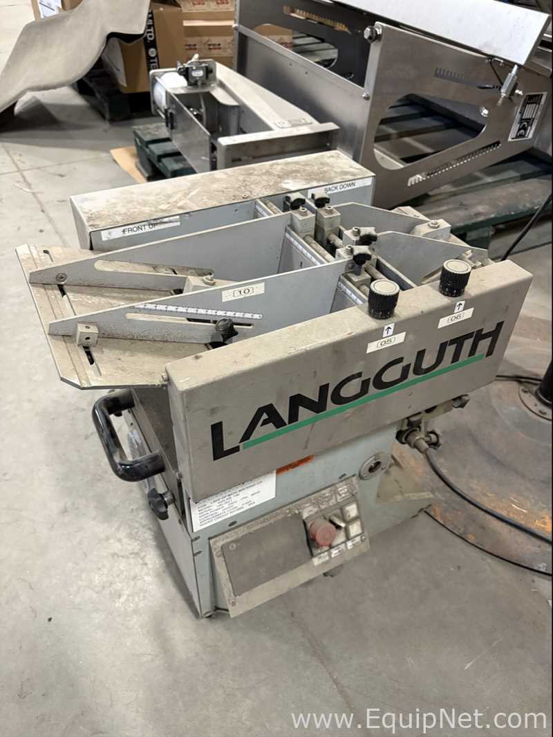 Langguth wetLAN 190 Labeler Semi-Automatic Wet Glue Labeler