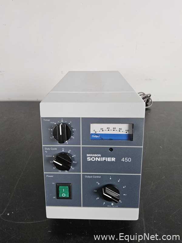 Unused Branson Ultrasonic Corporation 450 Sonifier