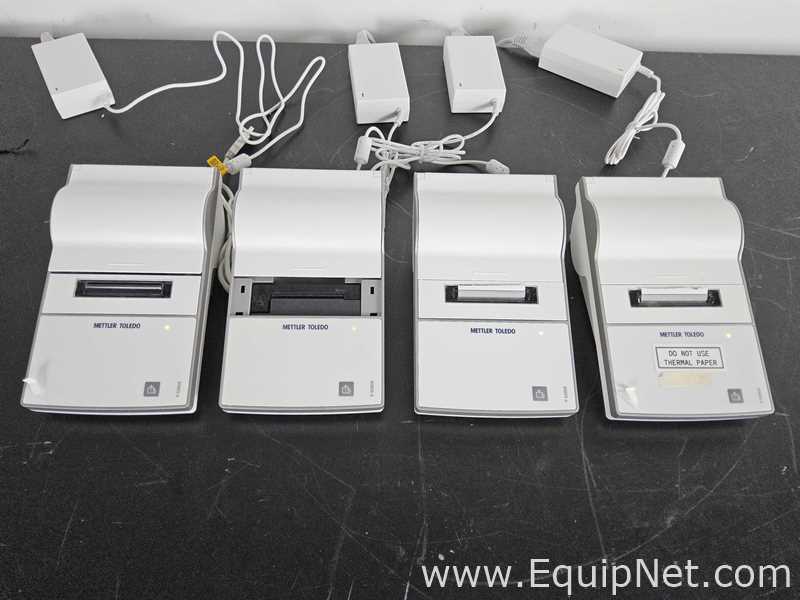 lote de  4 Impressora Mettler Toledo P-52RUE