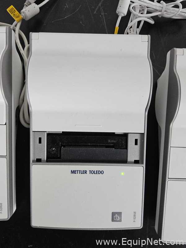 lote de  4 Impressora Mettler Toledo P-52RUE