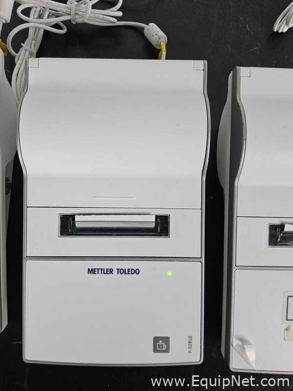 lote de  4 Impressora Mettler Toledo P-52RUE