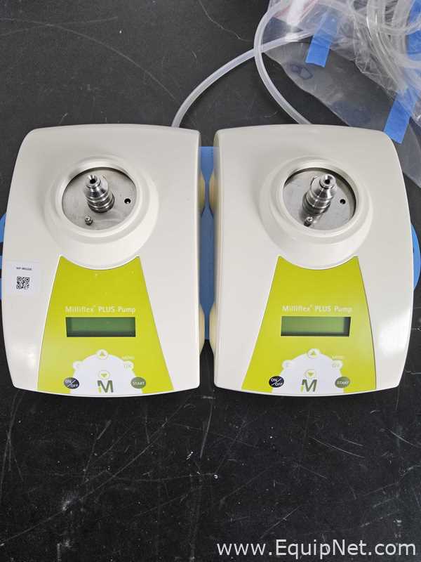 Lote de 2 Bomba de Laboratorio Millipore MXPPLUS02