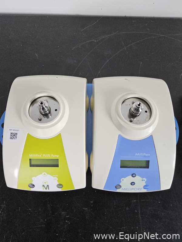 Lote de 2 Bomba de Laboratorio Millipore MXPPLUS02