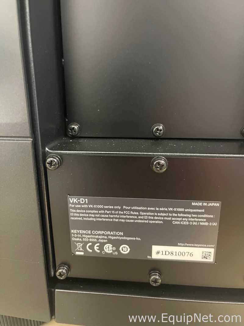 Microscopio Keyence Corporation VK-X1100