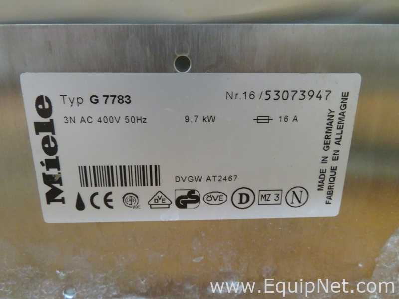 Miele G7783 Laboratory Glassware Washer