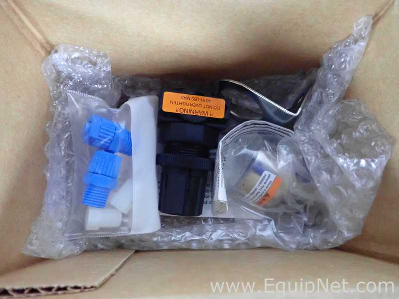 Unused Lot of 6 Millipore ZSPRVBG01 1/4 Inch Pressure Pressure Regulators with Gauge and Wall Mount