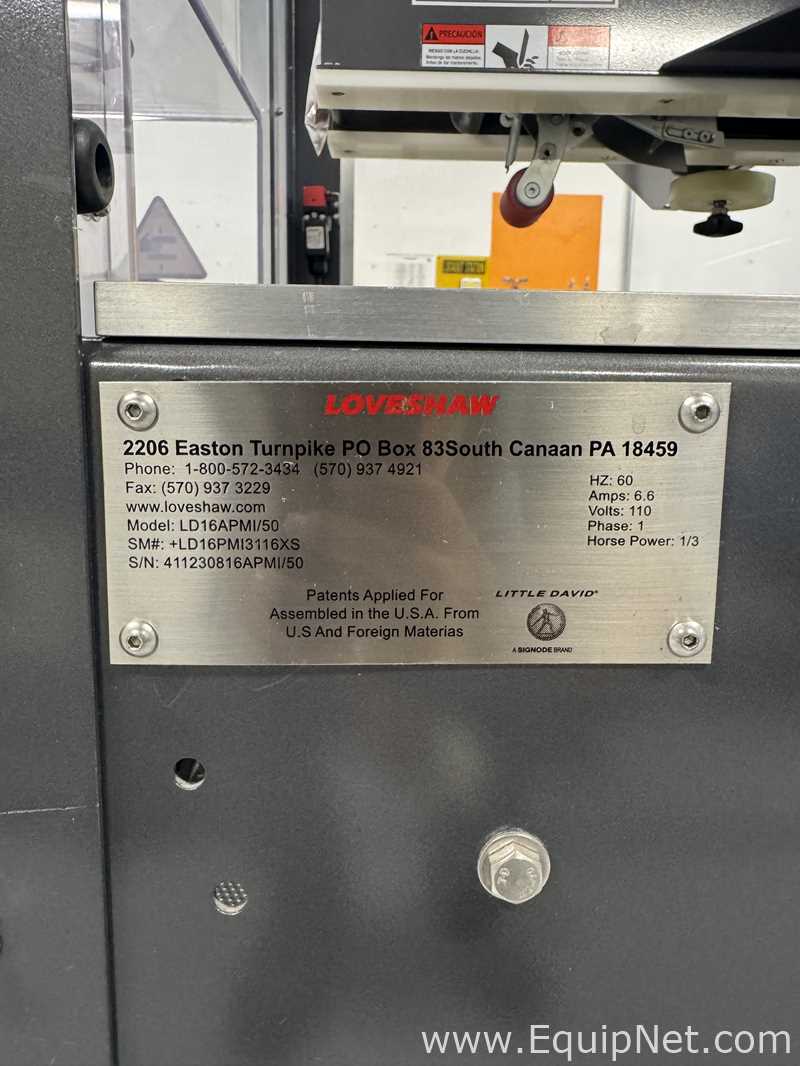 Máquina de Colocar e Tirar Fita The Loveshaw Corporation LD16APMI/50