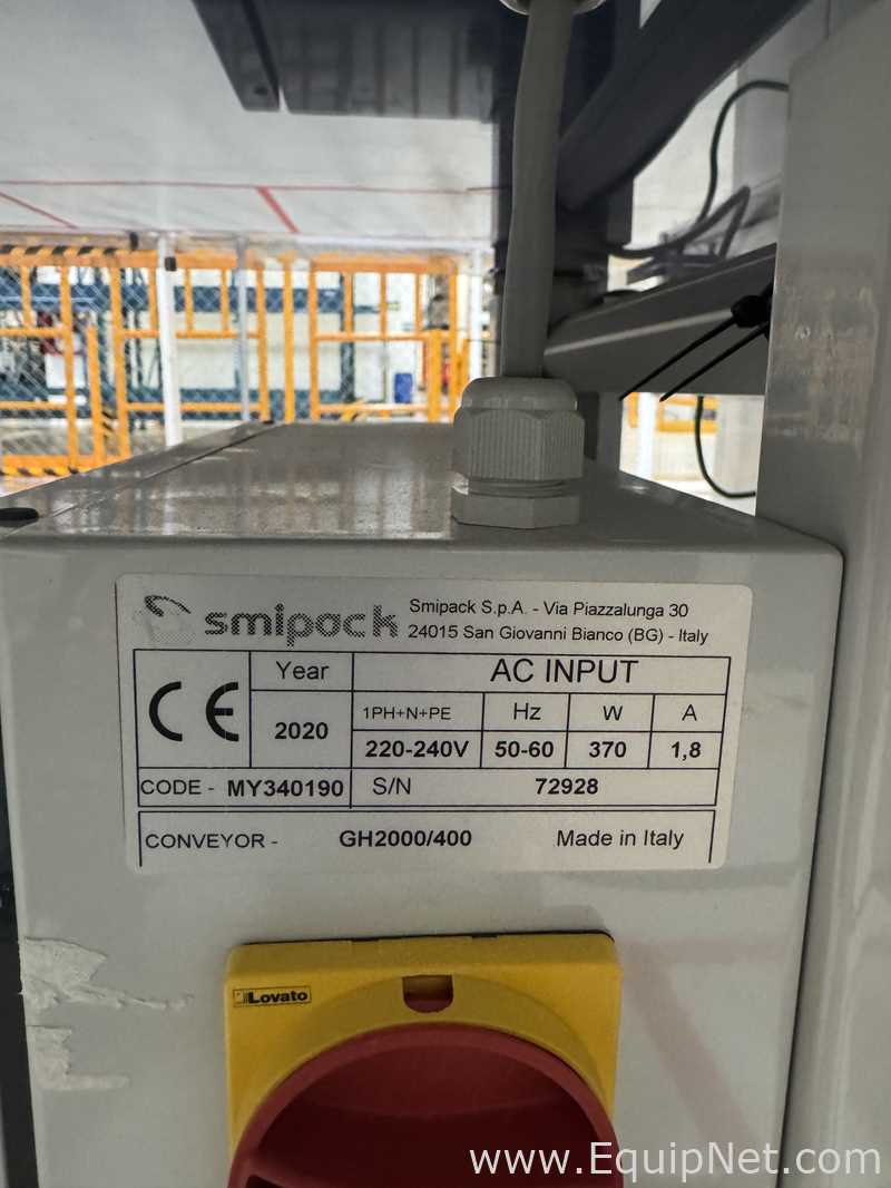 Embaladora/Encelofanadora/Encartuchadeira Smipack FP6000 CS