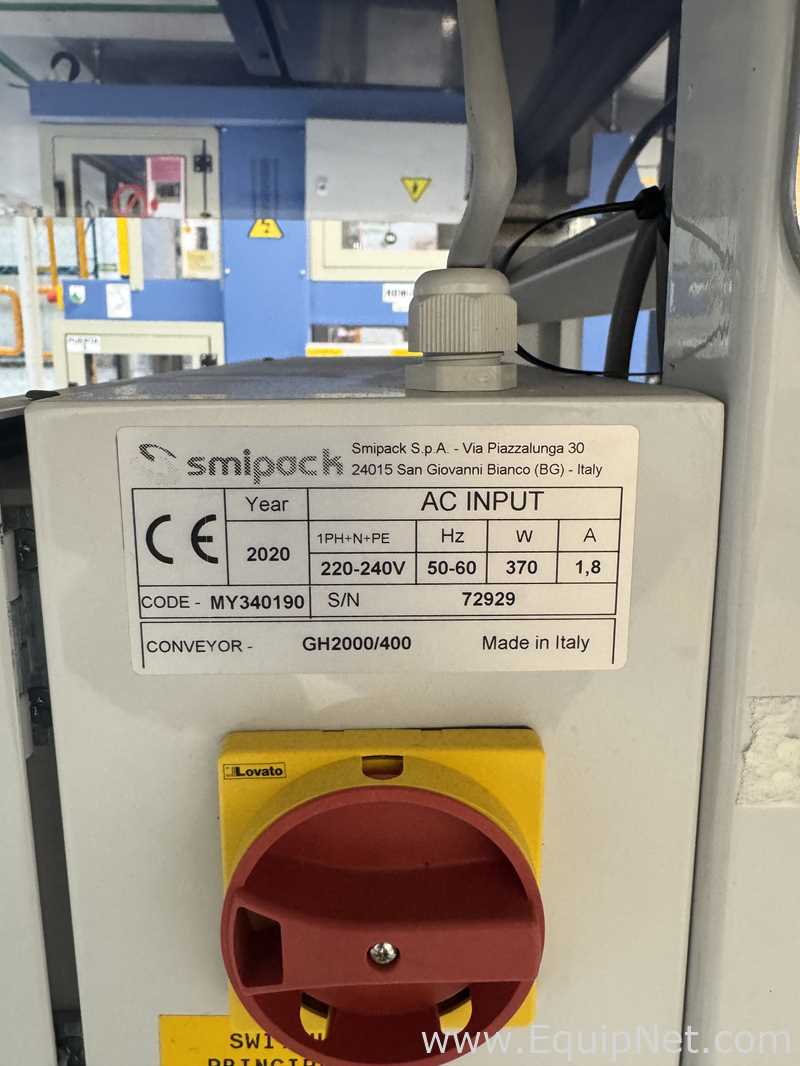 Embaladora/Encelofanadora/Encartuchadeira Smipack FP6000 CS