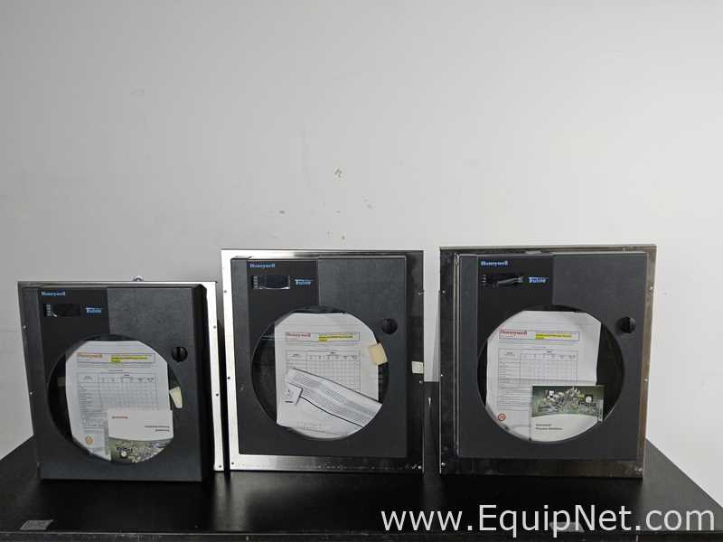 Unused Lot of 3  Honeywell Truline DR4500 Chart Recorders