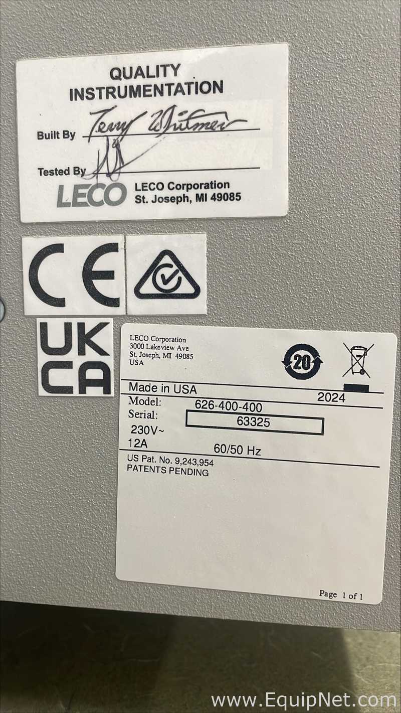 Analizador Acero de carbón LECO Corporation C832
