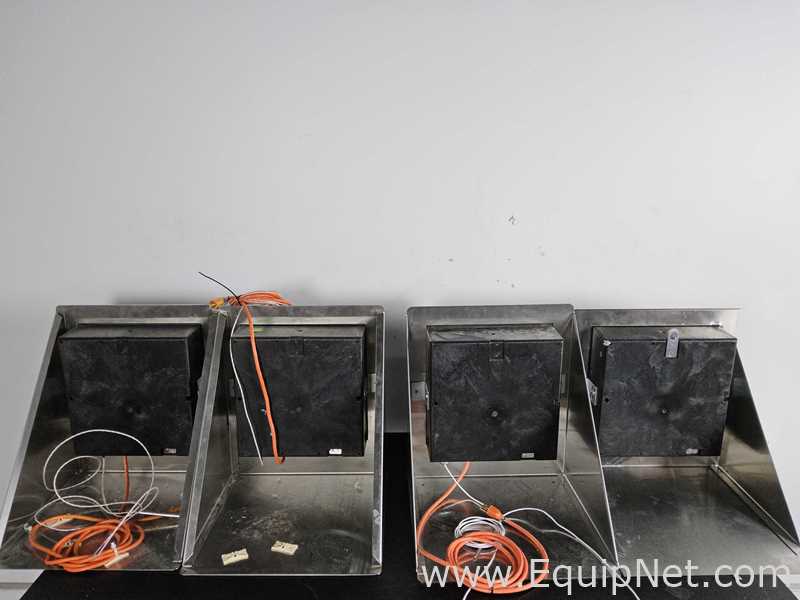 Lot of 5 Honeywell Truline DR4500 Chart Recorders