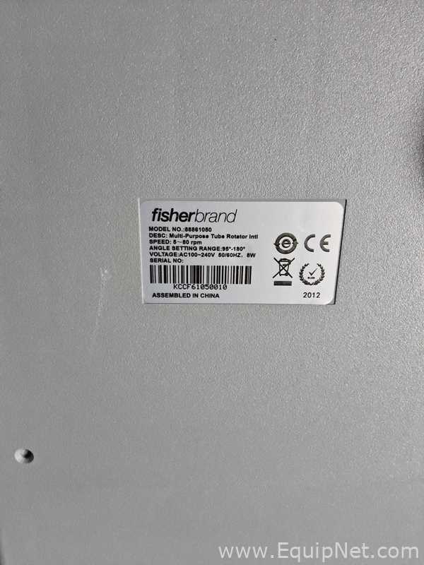 Mezclador de Laboratorio Fisher Scientific 88861050
