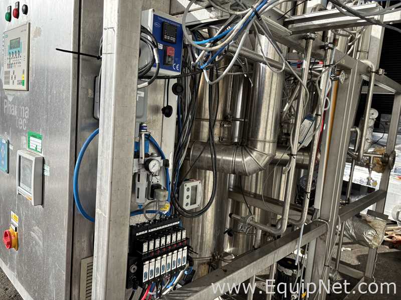 Pharmatec GmbH 500-S4 Stainless Steel Multistage Pressure Column Distillation Unit