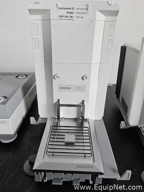 lote de  5 Balança de Laboratório Mettler Toledo 