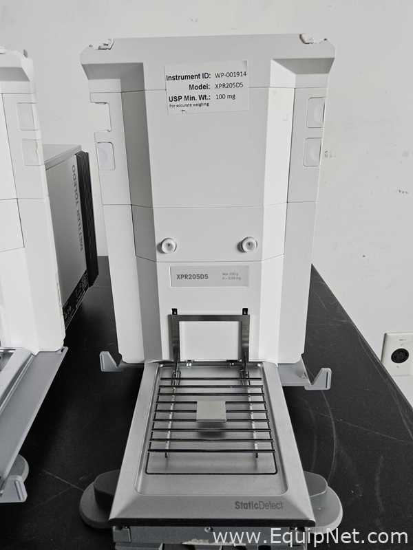 lote de  5 Balança de Laboratório Mettler Toledo 
