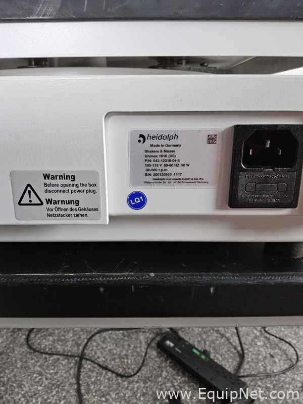 Agitador Heidolph Unimax 1010