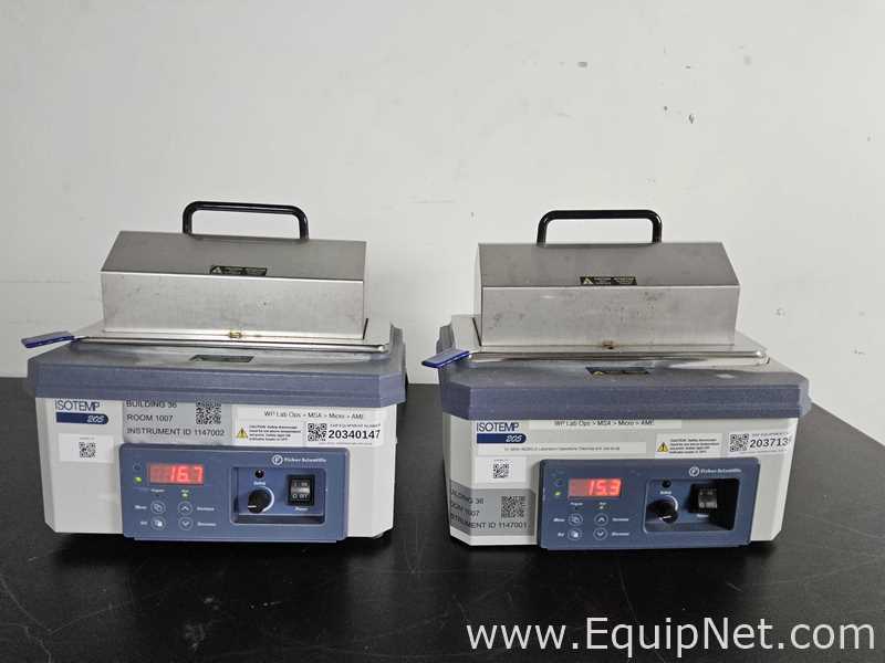 Lote de 2 Baño María / Circulador Fisher Scientific 205