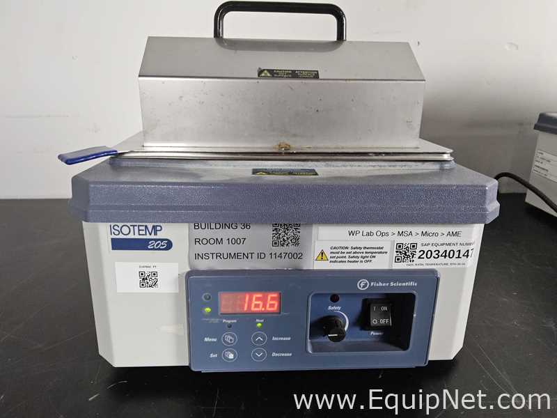 Lote de 2 Baño María / Circulador Fisher Scientific 205