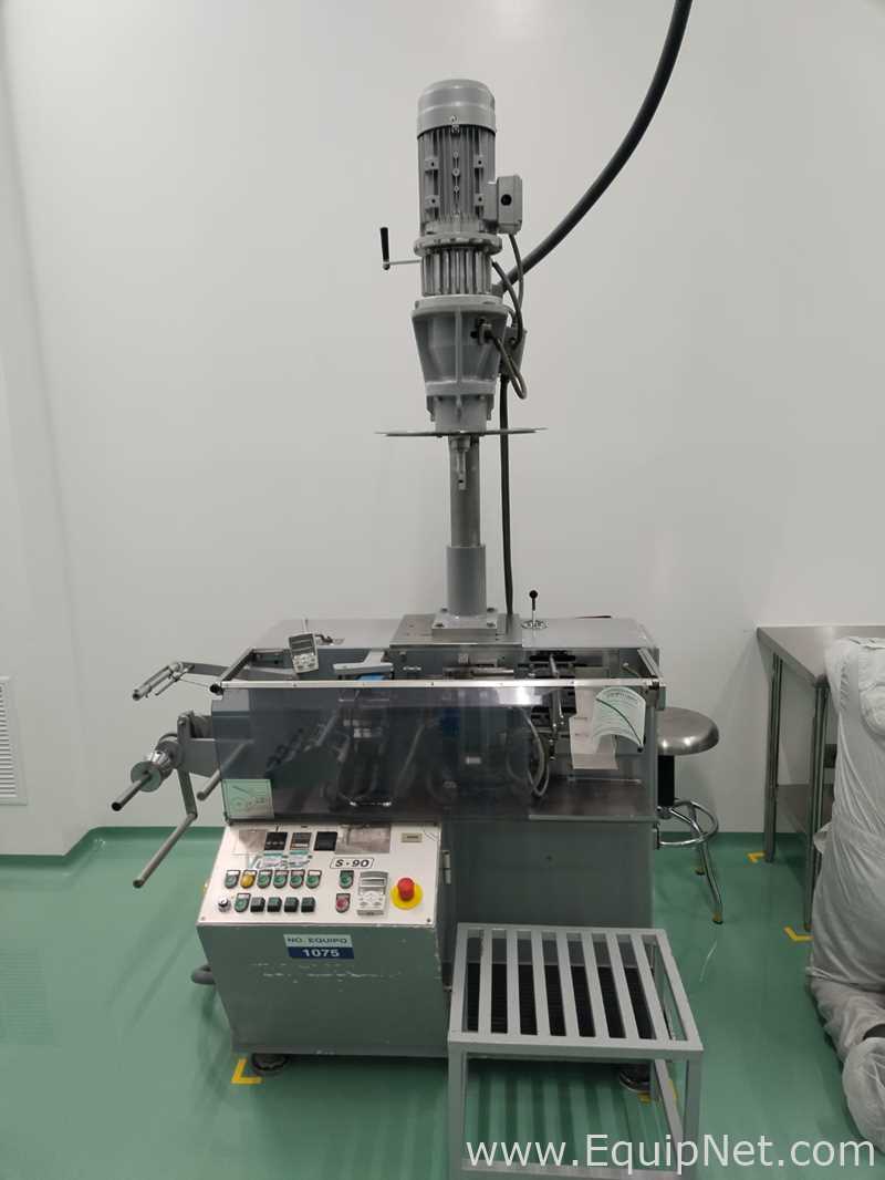 Máquina Horizontal para Formadora, Envasadora e Seladora Volpak S.90