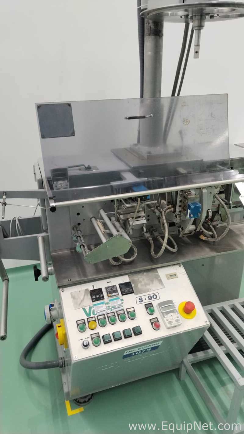 Máquina Horizontal para Formadora, Envasadora e Seladora Volpak S.90