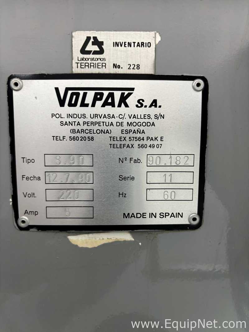 Máquina Horizontal para Formadora, Envasadora e Seladora Volpak S.90