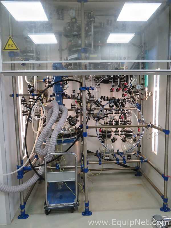 De Dietrich 30 Liter Jacketed Glass Reactor