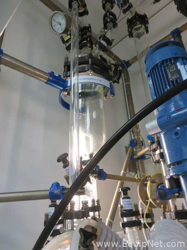 De Dietrich 30 Liter Jacketed Glass Reactor