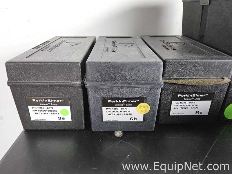 Lot of Approximately 24 Perkin Elmer Lumina Lamps