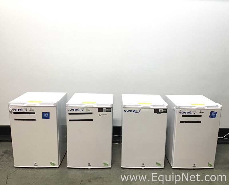 Lot Of 4 VWR HCUCFS-0404 Undercounter Laboratory Refrigerators