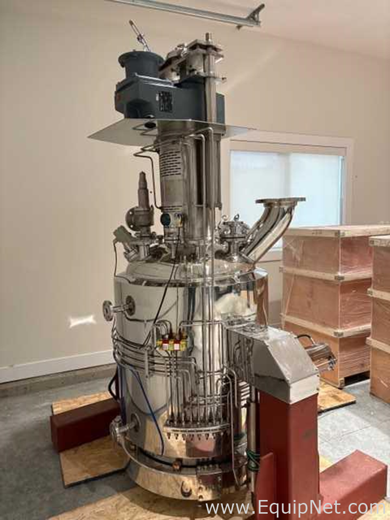 Unused TOPTION DN800 Agitated Nutsche Filter Dryer 0.5 Sq. Meter, 316L Stainless Steel