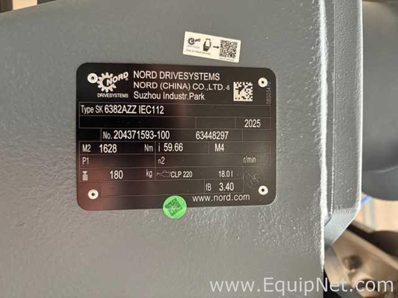Unused TOPTION DN800 Agitated Nutsche Filter Dryer 0.5 Sq. Meter, 316L Stainless Steel