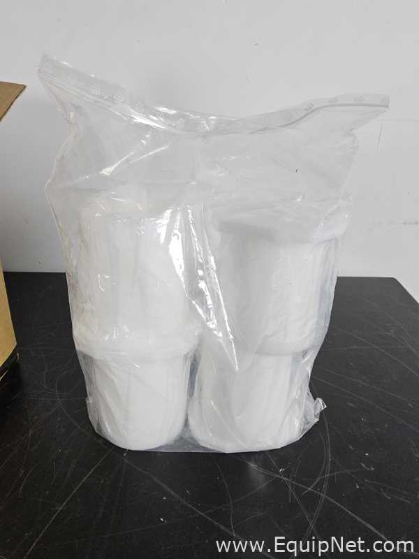 Lot of 4 Sets of Thermo 75005392 Adapters for 250ml Corning Conical Bottle