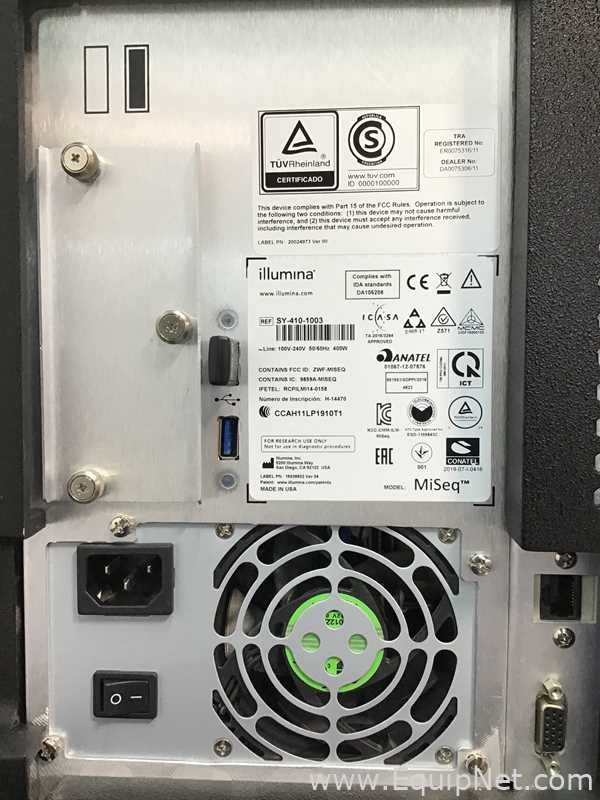 Illumina Miseq Sequencer