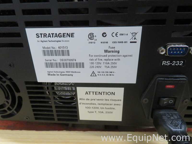 PCR e Termociclador Agilent Technologies Stratagene Mx3005P